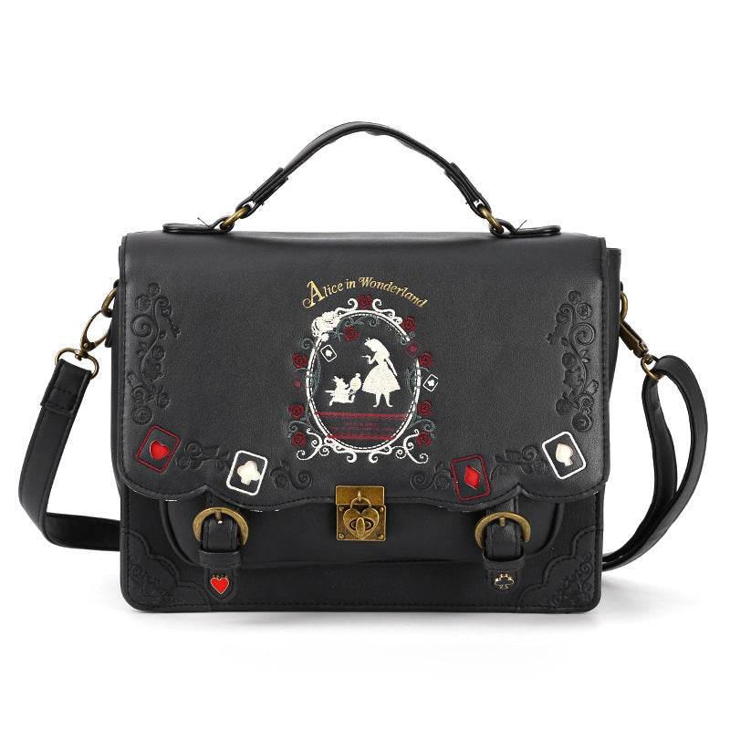 Bag Lolita Style Women Lady Girls Alice In Wonderland Designer - Mubimart