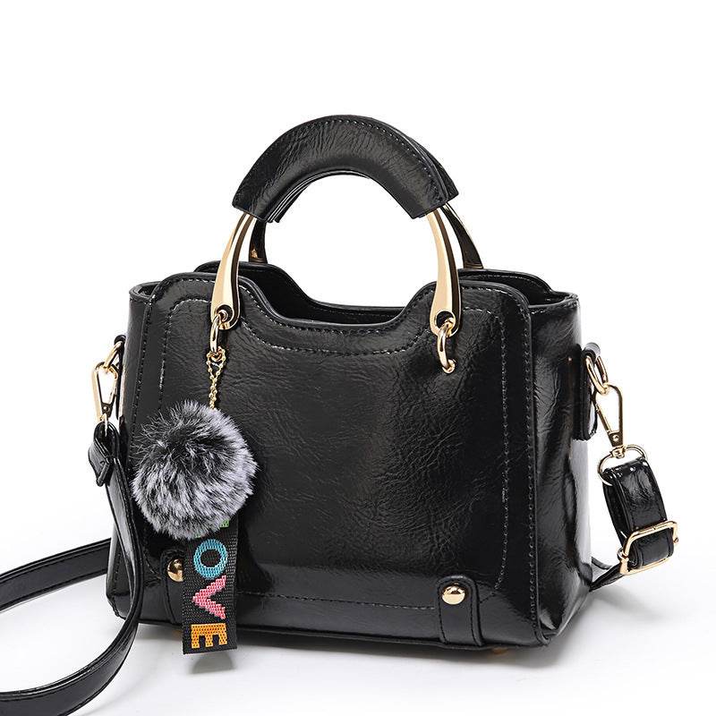 Women Vintage PU Handbag Polyester Handbag - Mubimart