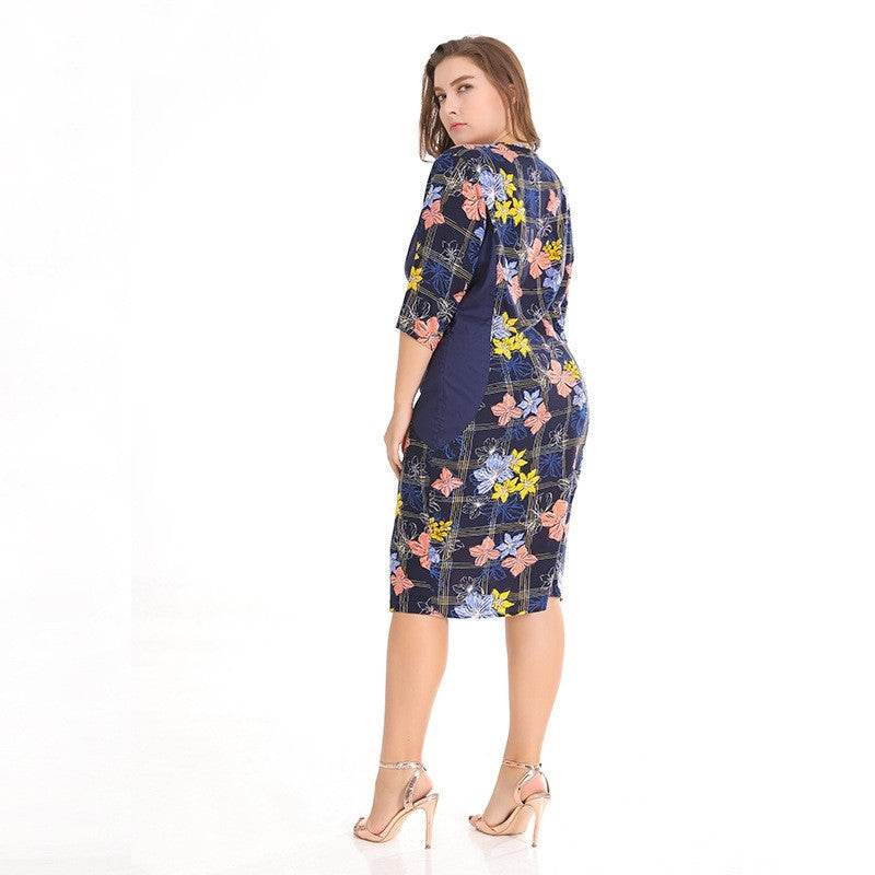 Women Plus Size High Quality Dress - Mubimart