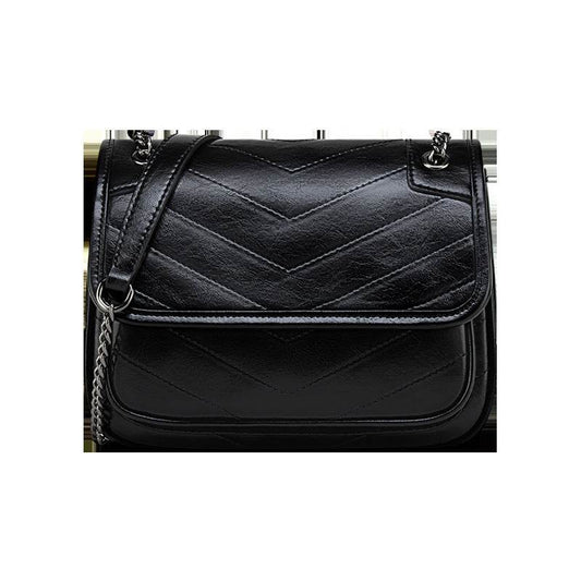 Bag Women Bag Cowhide Shoulder Bag Women - Mubimart