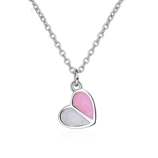 Necklace Ice Cream Heart Chain Necklace For Women - Mubimart