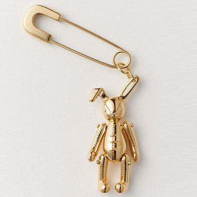 Stud Earrings Earrings Brooch Pins 925 Sterling Silver Men And Women Hip Hop - Mubimart