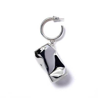 Stud Earrings Earrings Brooch Pins 925 Sterling Silver Men And Women Hip Hop - Mubimart
