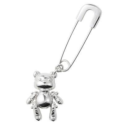 Stud Earrings Earrings Brooch Pins 925 Sterling Silver Men And Women Hip Hop - Mubimart