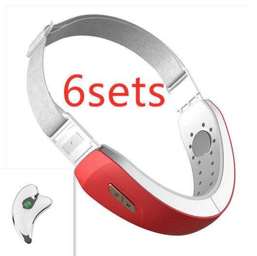 Chin V-Line Up Lift Belt Machine LED Photon Therapy Facial Lifting Device - Mubimart