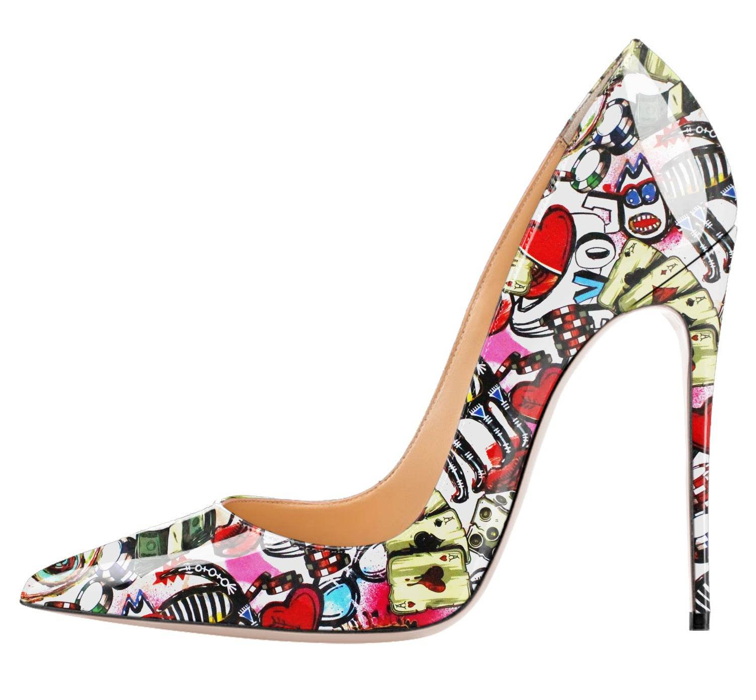 Flower Single Shoes AliExpress Explosive Pumps - Mubimart