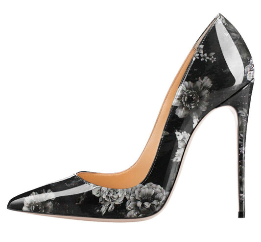 Flower Single Shoes AliExpress Explosive Pumps - Mubimart