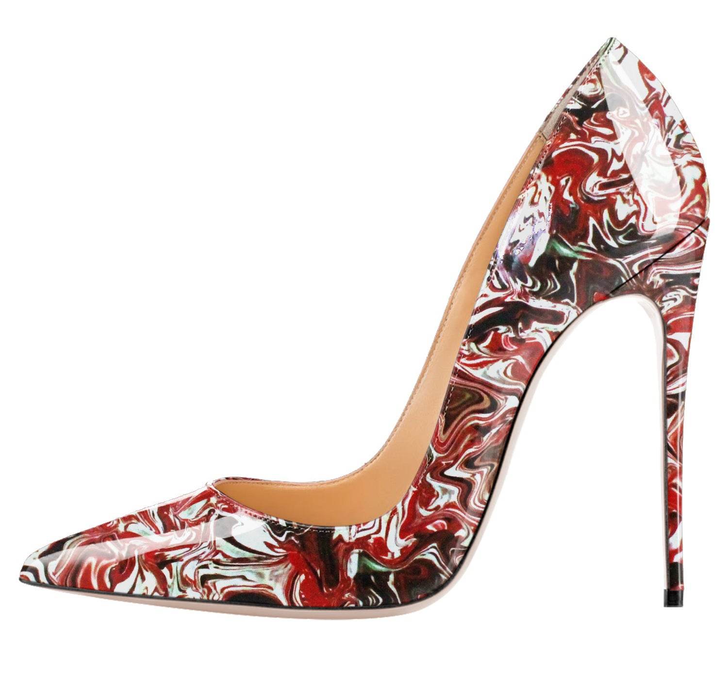 Flower Single Shoes AliExpress Explosive Pumps - Mubimart