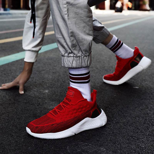 Sports Shoes Men's Casual Shoes Summer Men's Shoes Student Running Shoes - Mubimart