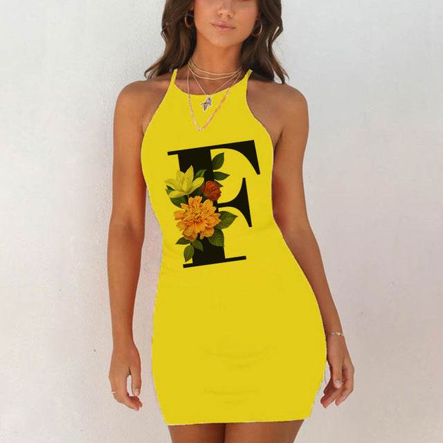 Spaghetti Camisole Mini Short Dress Women Plus Size Bodycon Dress - Mubimart