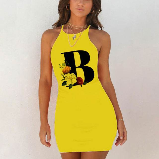 Spaghetti Camisole Mini Short Dress Women Plus Size Bodycon Dress - Mubimart