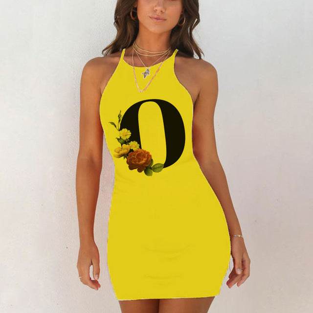 Spaghetti Camisole Mini Short Dress Women Plus Size Bodycon Dress - Mubimart