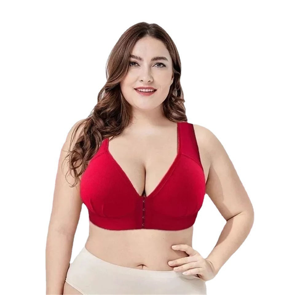 Women's Bra Plus Size Sports Bra Underwear Comfortable And Breathable - Mubimart - Plus Size bra 