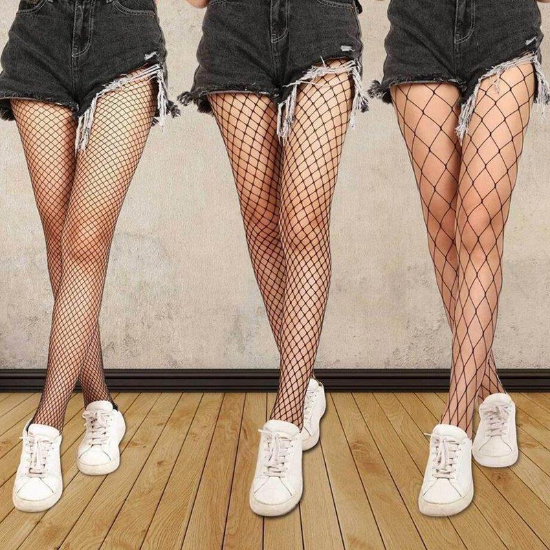 Hollow Out Pantyhose Women Stockings Club Party Hosiery Mesh - Mubimart - Womens Hosiery 