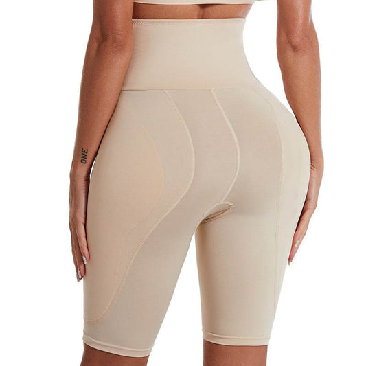 High Waist Abdomen Pants Hip Belt Insert Fake Butt Bottom Boxer Body Shaping Panties - Mubimart