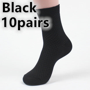 Socks men's new bamboo fiber men's socks - Mubimart -  