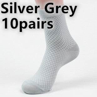 Socks men's new bamboo fiber men's socks - Mubimart