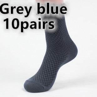 Socks men's new bamboo fiber men's socks - Mubimart
