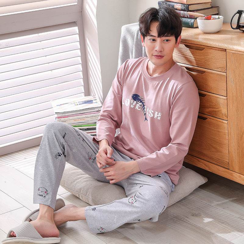 Leisure And Comfortable Pajama Suit - Mubimart
