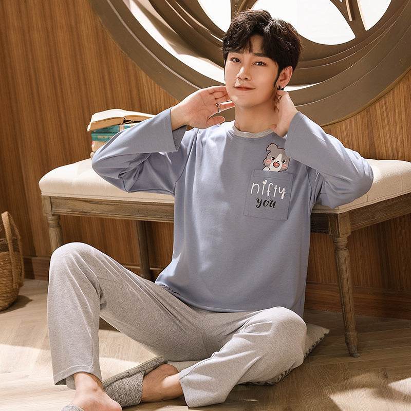Leisure And Comfortable Pajama Suit - Mubimart