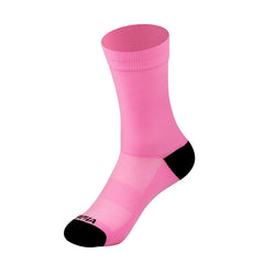 Nylon Tube Socks Elastic Sports Socks - Mubimart - Crew socks 