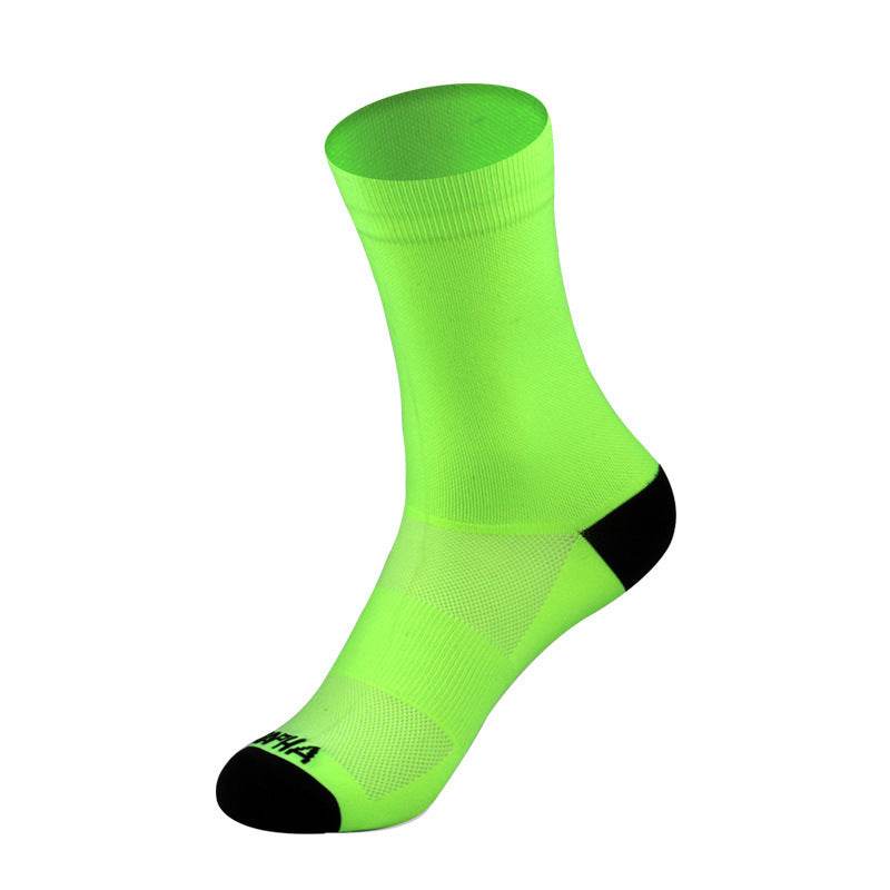 Nylon Tube Socks Elastic Sports Socks - Mubimart