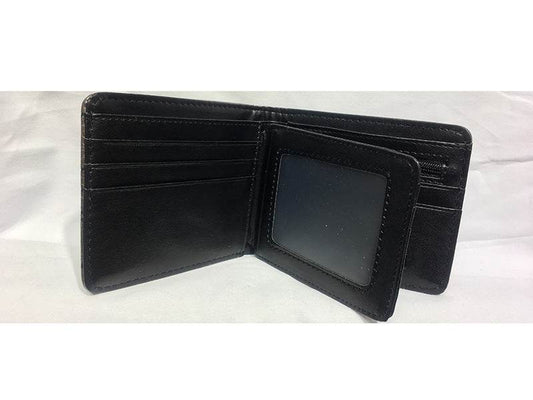 Pulp Fiction Peripheral Wallet PU Leather Embossed Men's Wallet BMF Student Personality Coin Purse Card Case Wallet - Mubimart