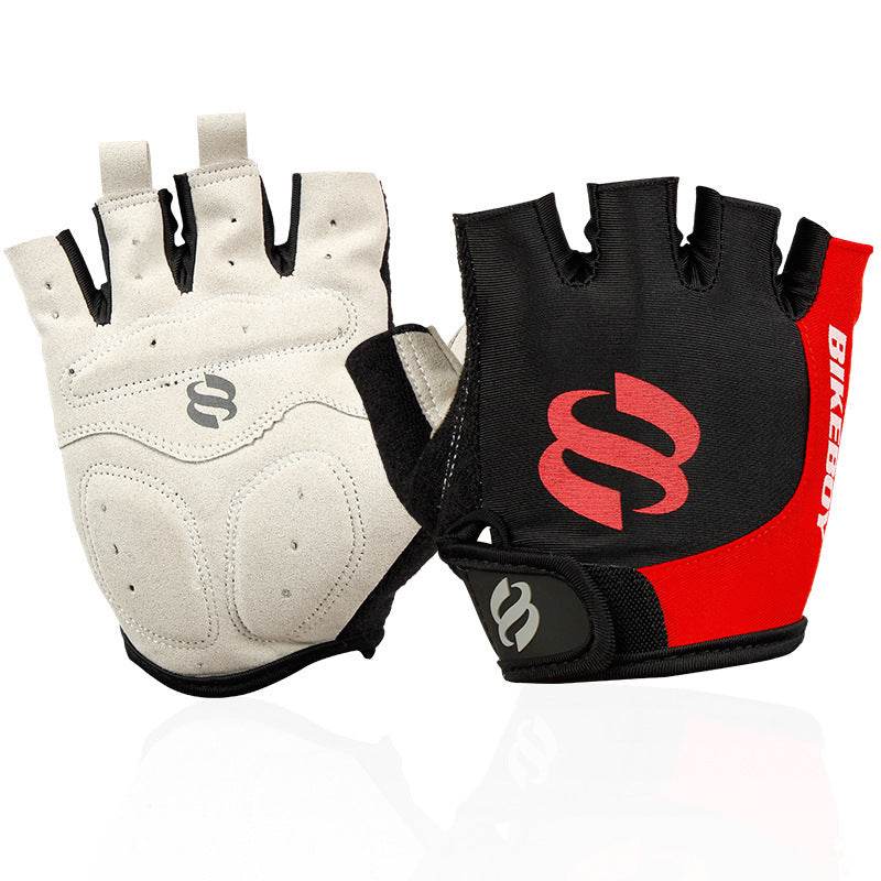 Cycling Half-finger Gloves Men And Women - Mubimart