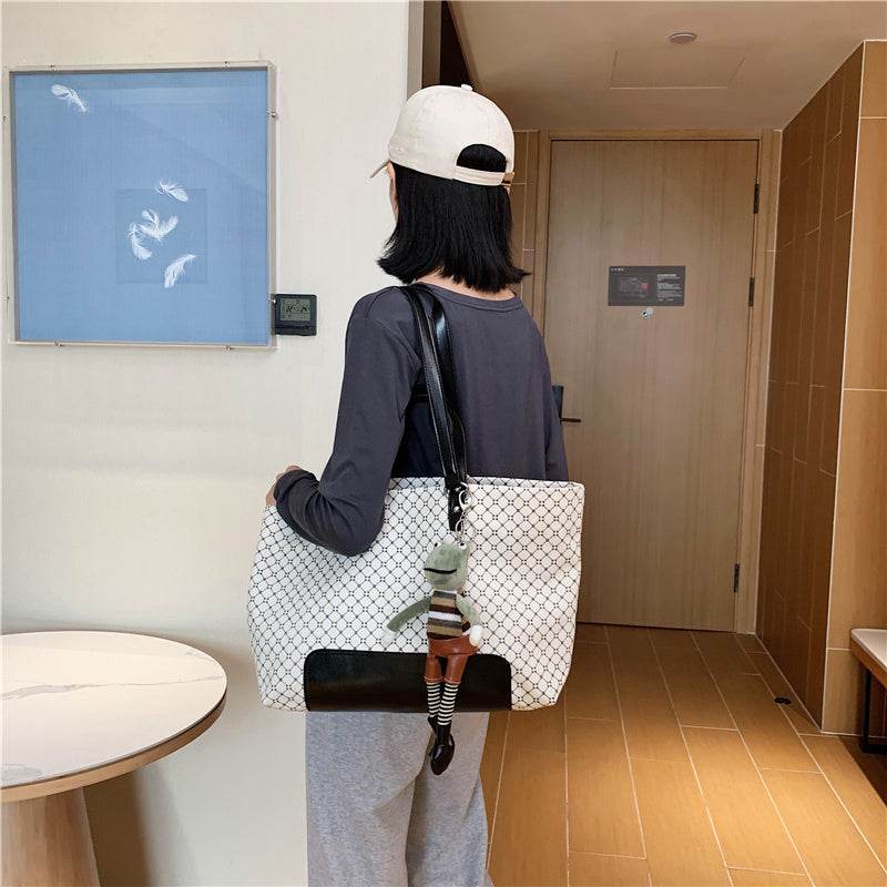 Large-Capacity Summer Shoulder Bag Women - Mubimart