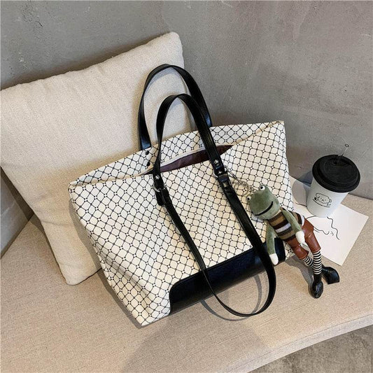 Large-Capacity Summer Shoulder Bag Women - Mubimart