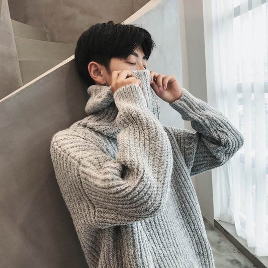 Sweater pullover sweater bottoming shirt - Mubimart