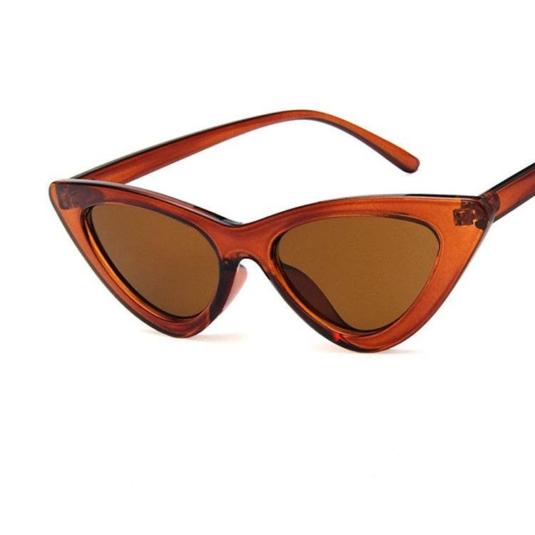 European And American Cat Eye Insert Sunglasses - Mubimart