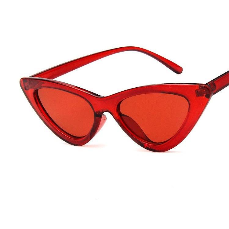 European And American Cat Eye Insert Sunglasses - Mubimart