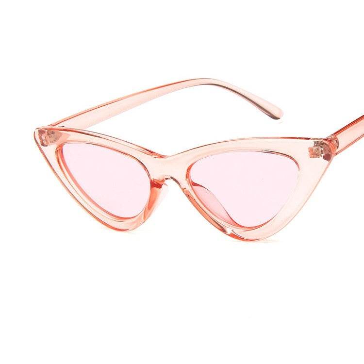 European And American Cat Eye Insert Sunglasses - Mubimart