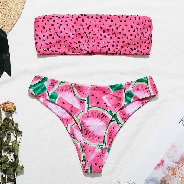 Bikini Swimwear Women Push Up Swimsuit - Mubimart