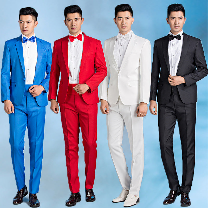 Suit Men Suit Groom Wedding Best Man Dress Slim Fit