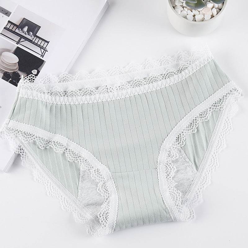 Japanese Physiological Underpants, Cotton Lace Leak-proof Safety And Sanitary Pants - Mubimart