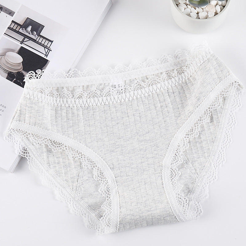 Japanese Physiological Underpants, Cotton Lace Leak-proof Safety And Sanitary Pants - Mubimart -  