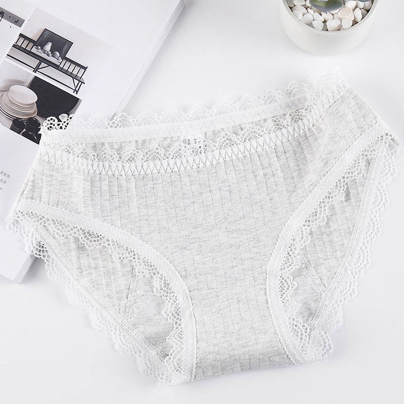 Japanese Physiological Underpants, Cotton Lace Leak-proof Safety And Sanitary Pants - Mubimart