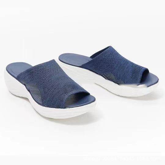 Plus Size Women's Shoes Summer Comfort Casual Sport Sandals Women Beach Wedge Sandals - Mubimart