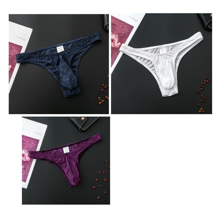 Foreign Trade Fun Underwear Men'S Underwear Thongs Sex Fun Men U Convex Foreign Trade Underwear Nylon Thongs