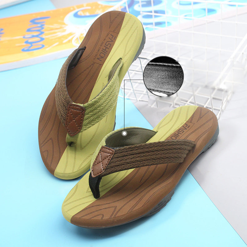 Leichte Flip-Flops mit weicher EVA-Sohle, Flip-Flops, Strandschuhe