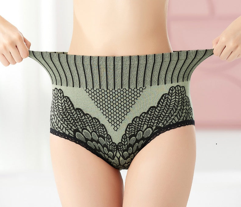 Graphene Crotch Slight Pressure Comfortable Women's High Waist Panties - Mubimart -  