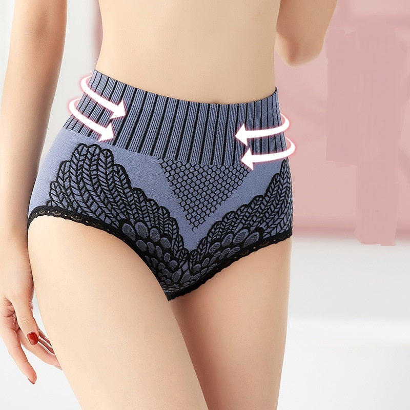 Graphene Crotch Slight Pressure Comfortable Women's High Waist Panties - Mubimart -  