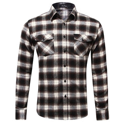 Men's Flannel Long Sleeve Shirt