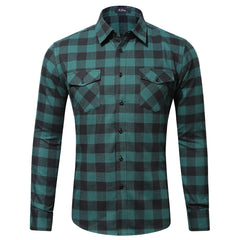 Men's Flannel Long Sleeve Shirt