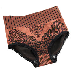 Graphene Crotch Slight Pressure Comfortable Women's High Waist Panties - Mubimart - Woman Briefs 