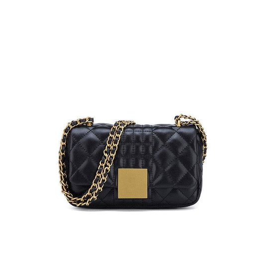New Leather Bag Women's Bag Cowhide Shoulder Bag Women - Mubimart