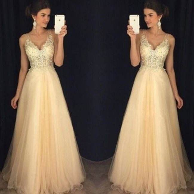 Lady Lace Dresses Evening Gown Wedding - Mubimart
