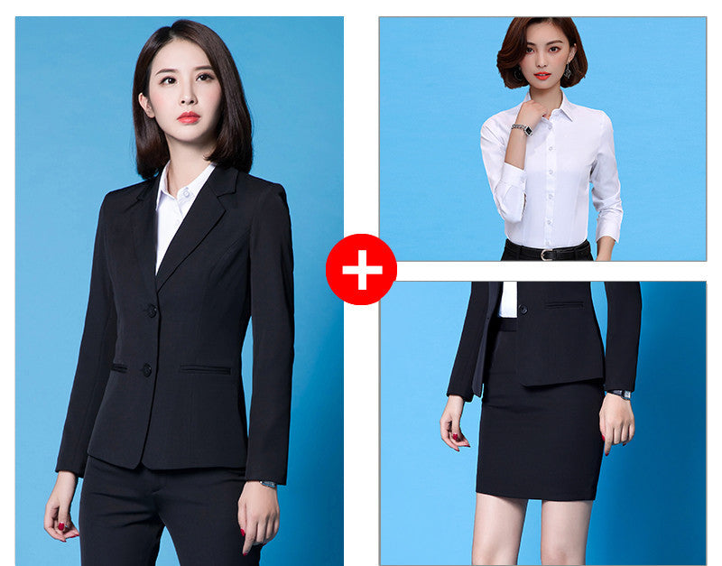 Fashion Hotel Front Desk Work Clothes - Mubimart - Work Dress 